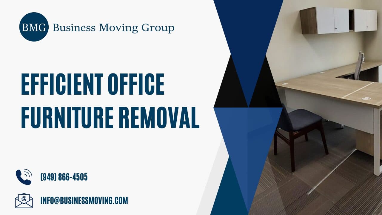 Efficient Office Furniture Removal | Business Moving Group