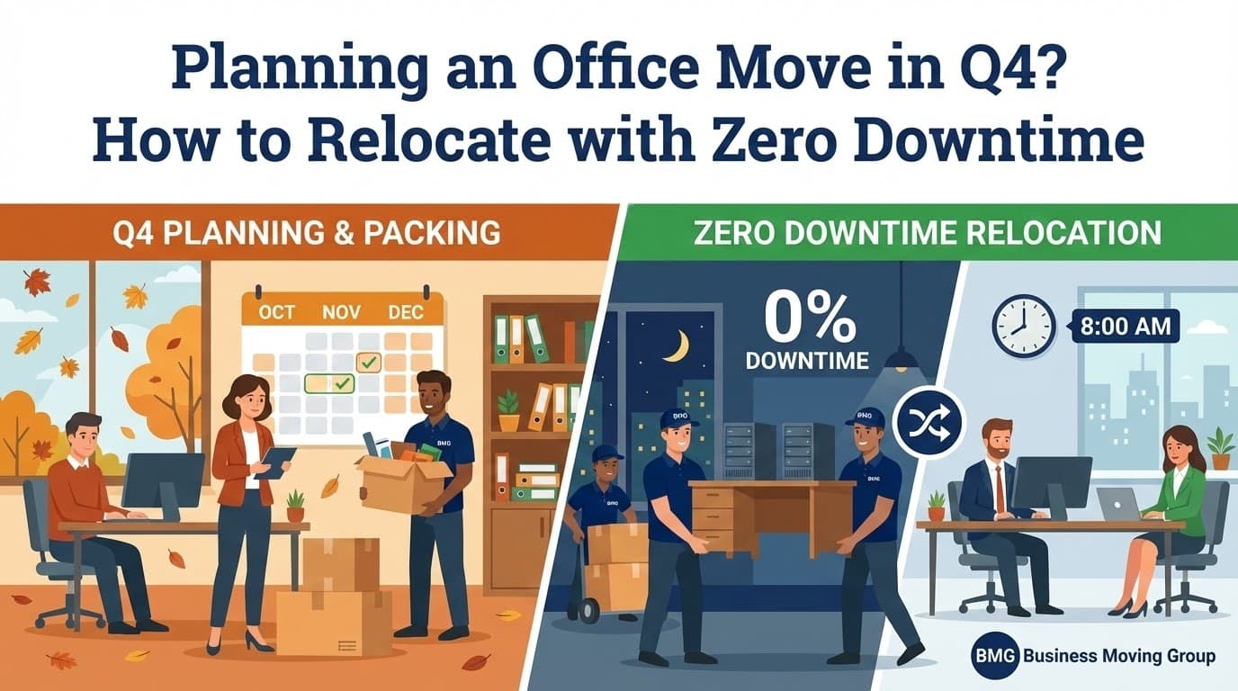 Planning an Office Move in Q4? How to Relocate with Zero Downtime