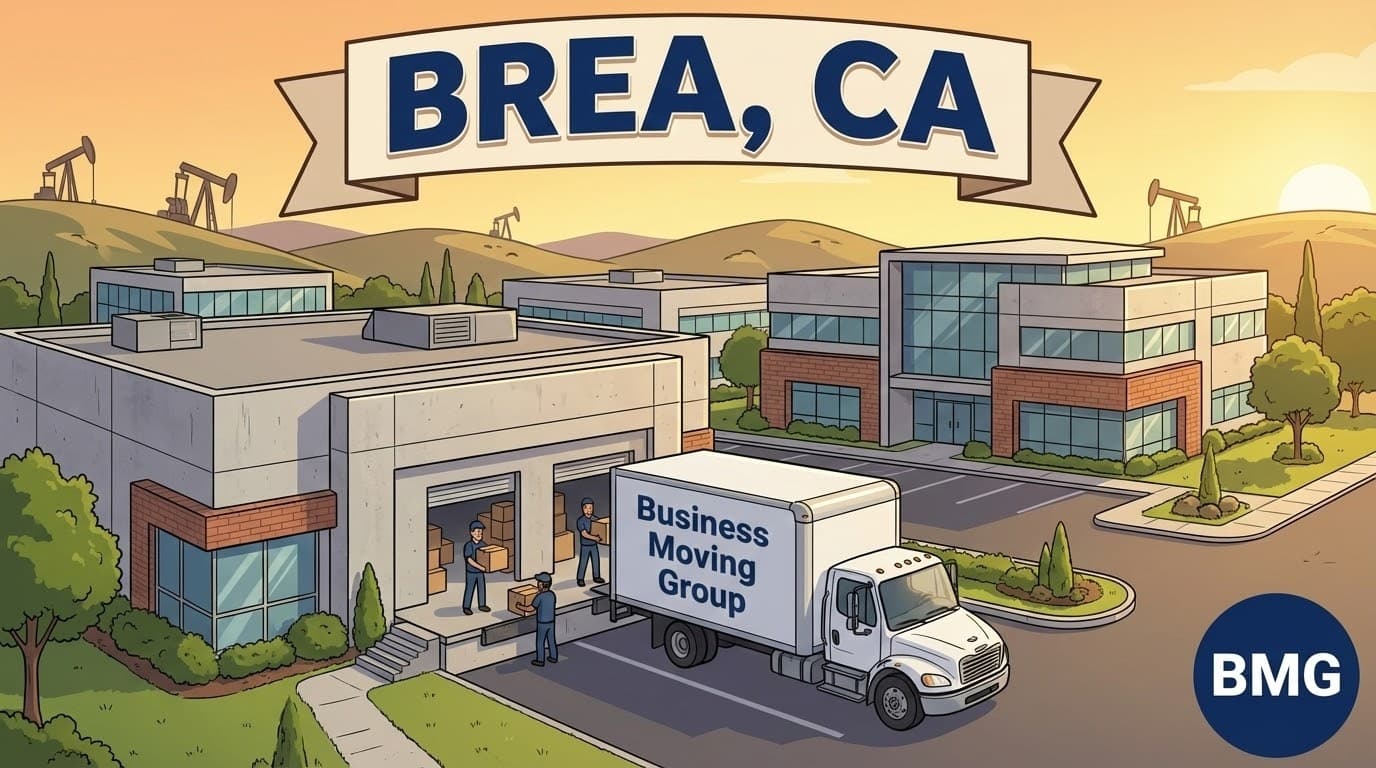 Business & Office Moving Services in Brea, CA