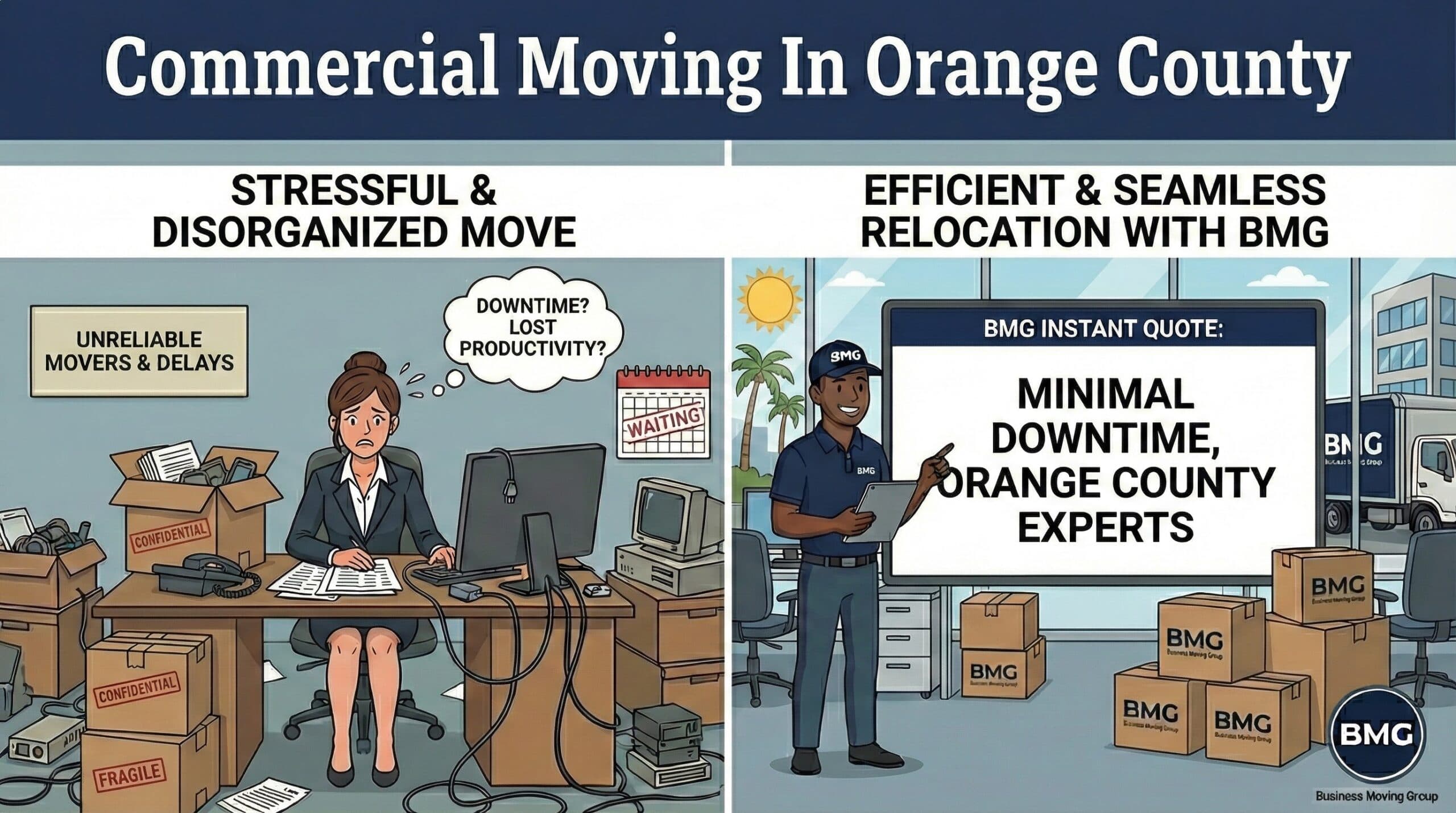 Commercial Moving In Orange County