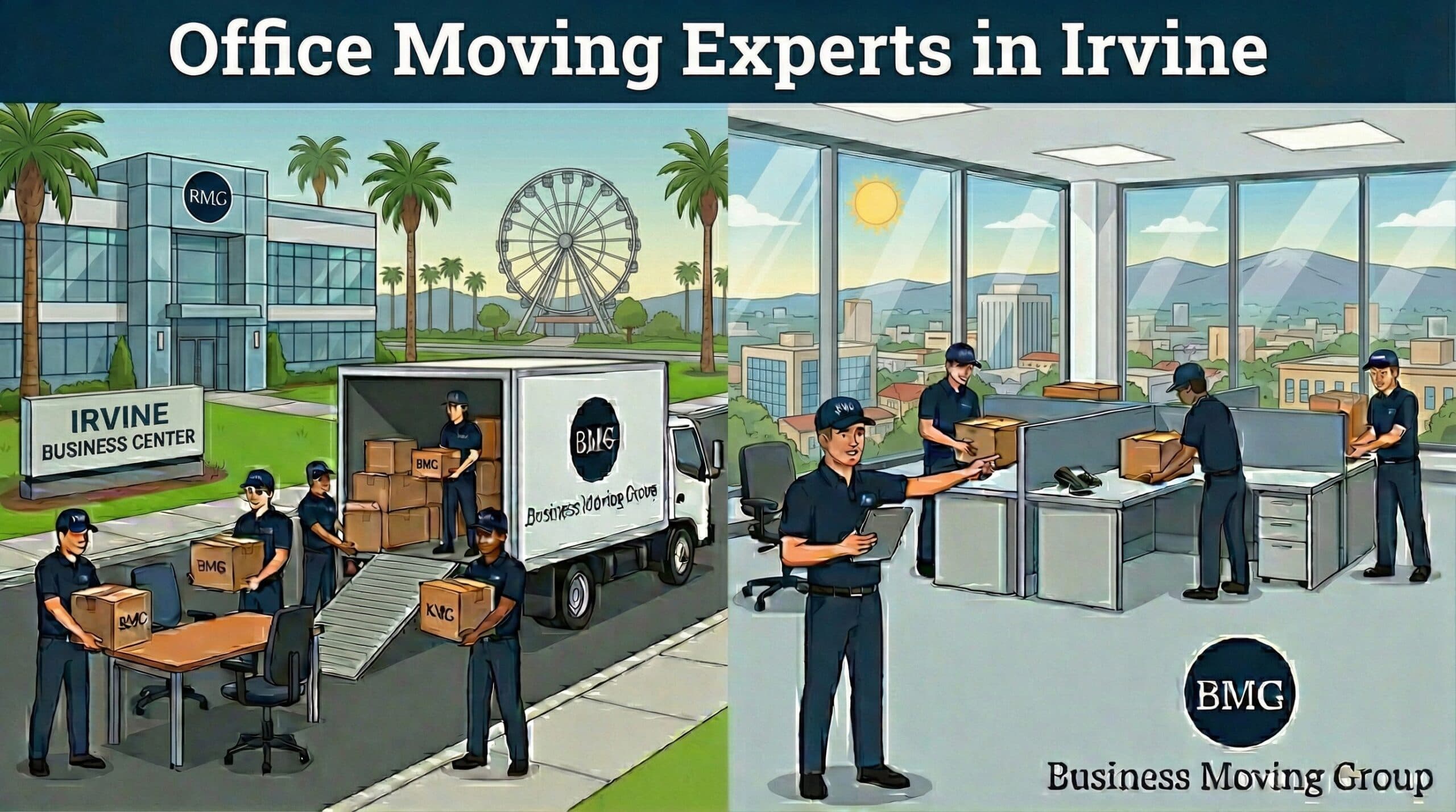 Office Moving Experts in Irvine