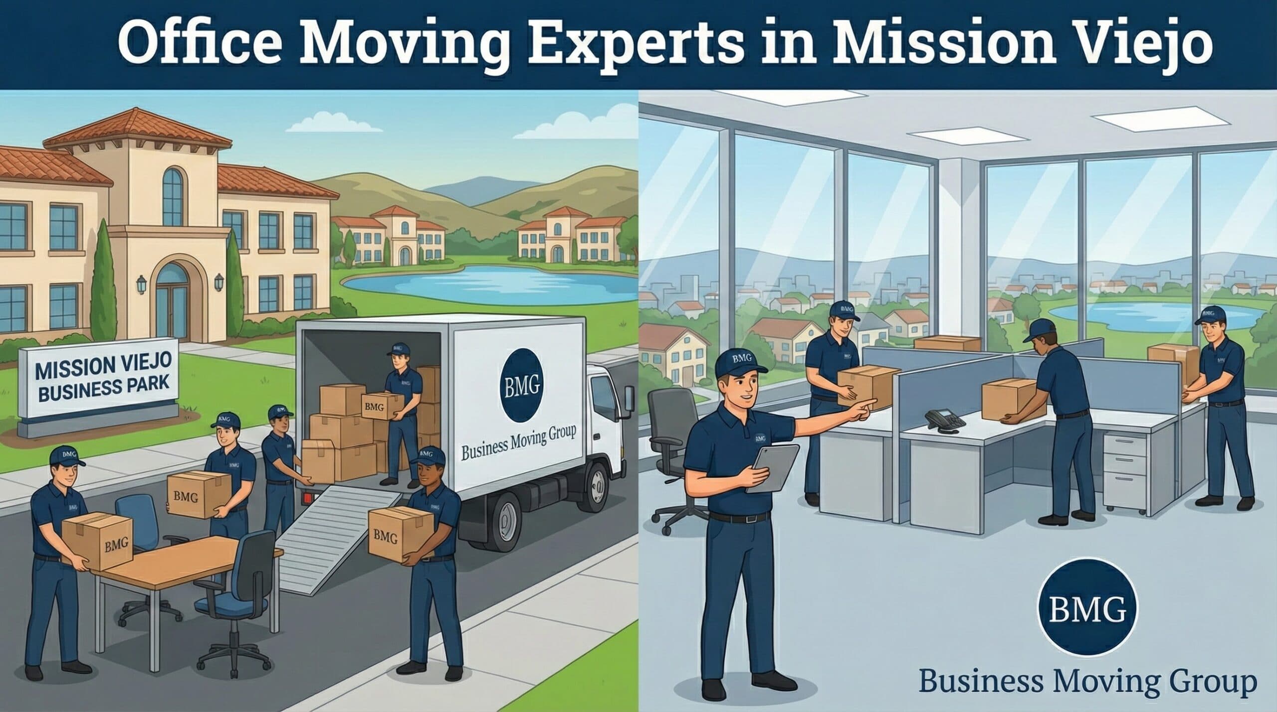 Office Moving Experts in Mission Viejo