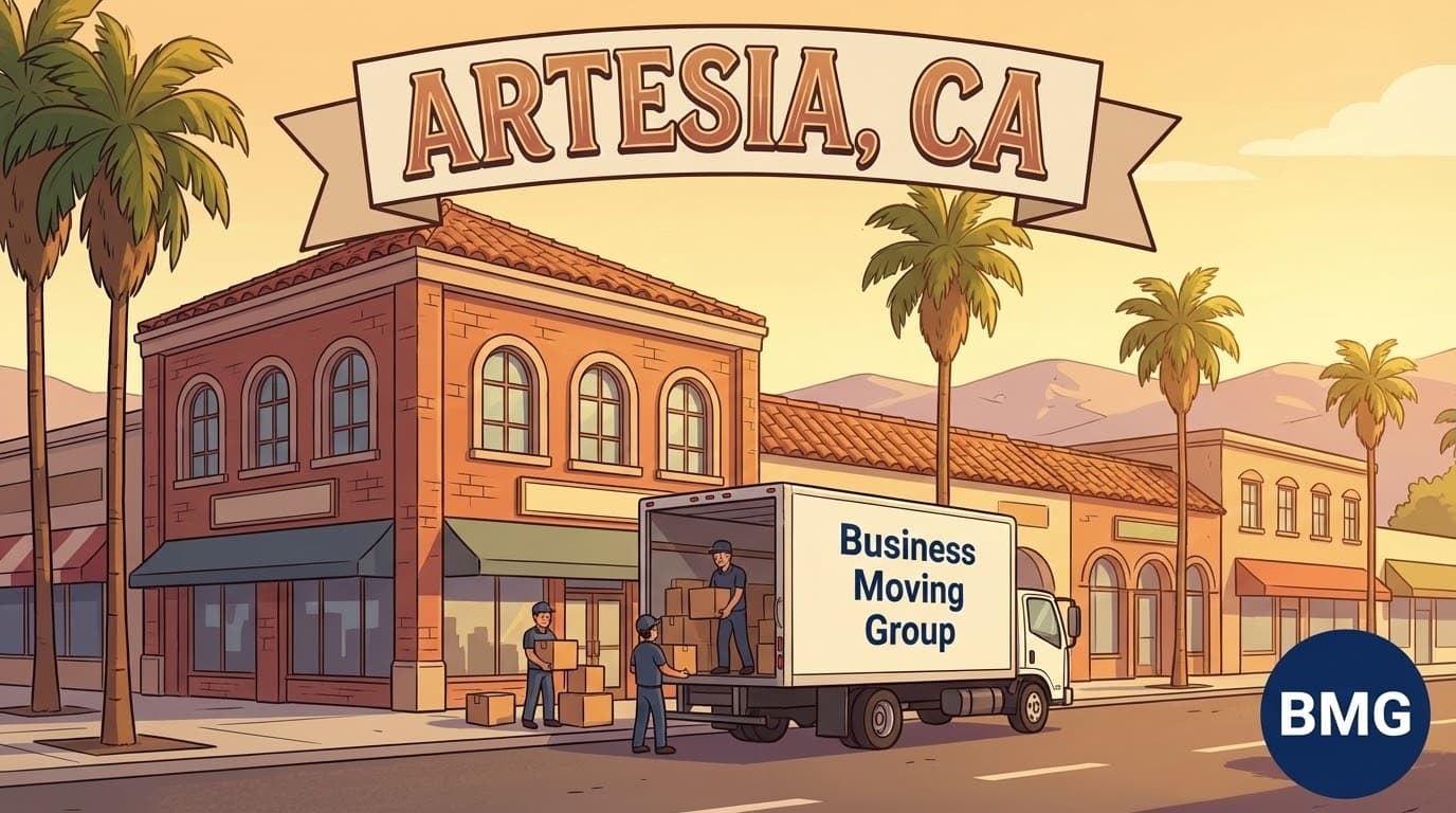 Business moving services in Artesia, CA