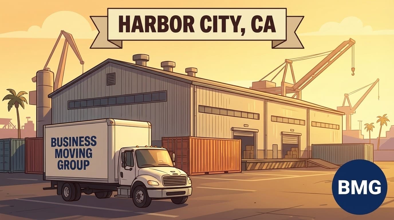 Business moving services in Harbor City, CA