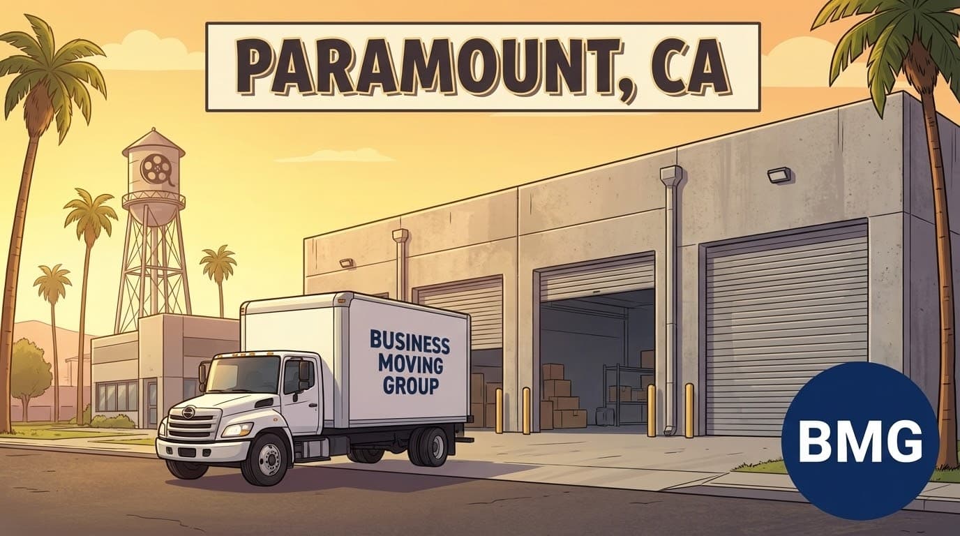 Business moving services in Paramount, CA